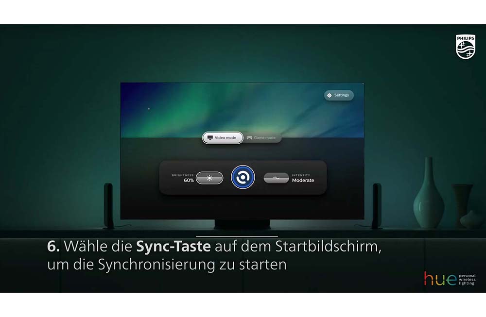 Einstellung TV-App Samsung