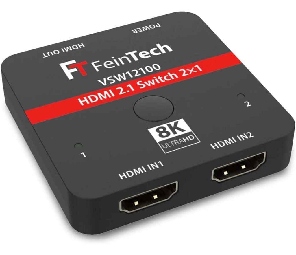 Feintech VSW12100 HDMI 2.1 Switch 2x1