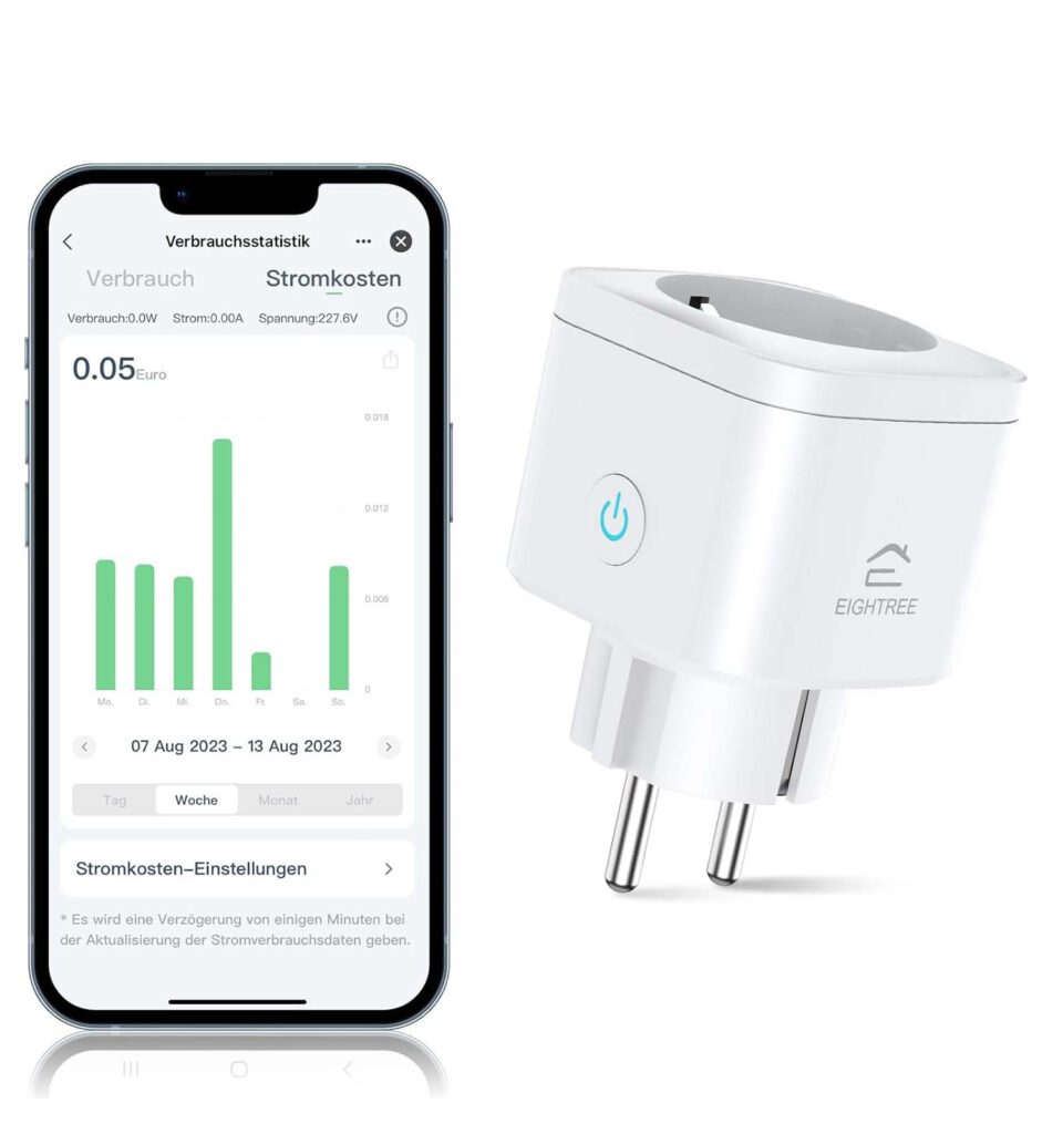 EIGHTREE WLAN Smart Steckdose 5GHz