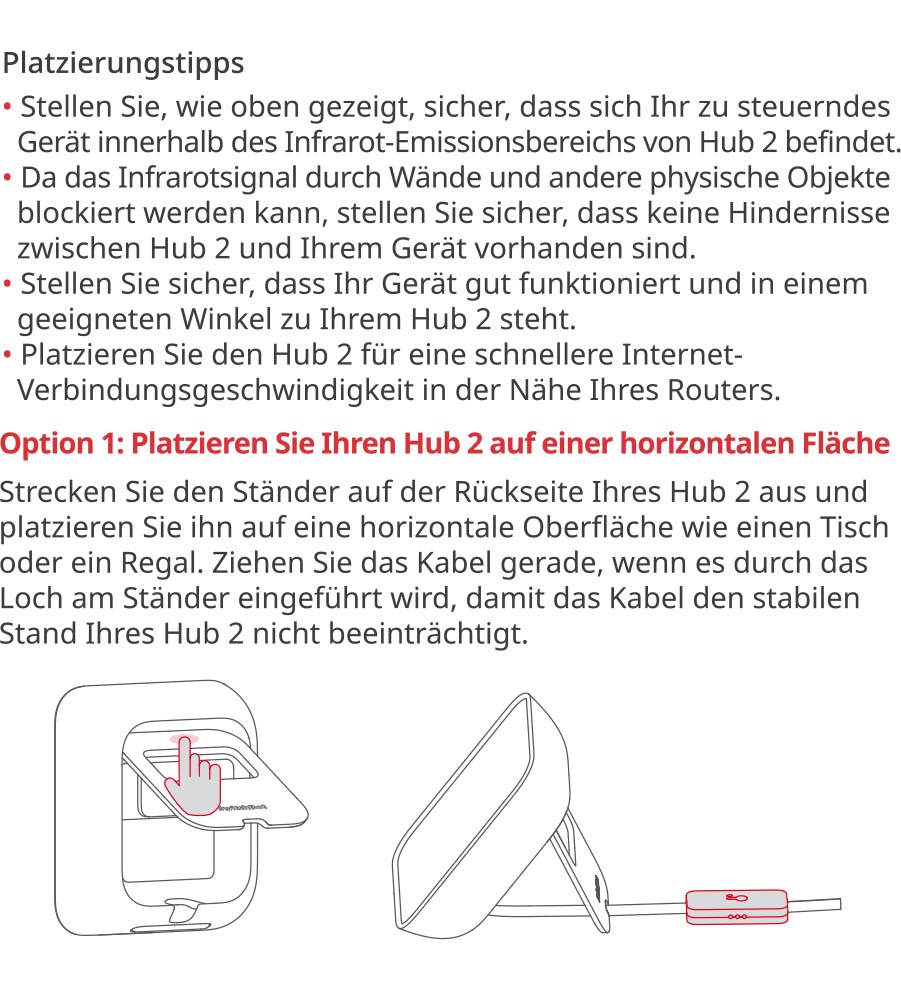 Benutzerhandbuch für SwitchBot Hub 2