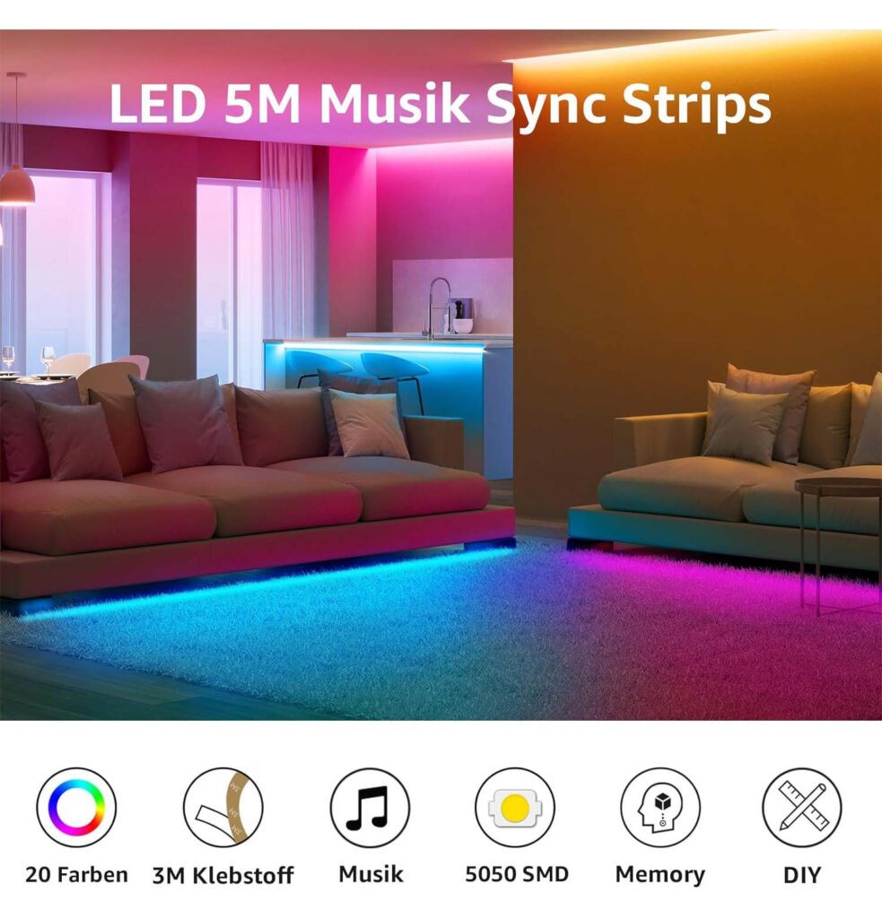 Lepro LED Strip 5m RGB