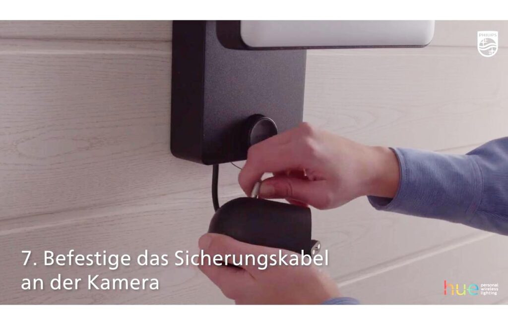 Anleitung für Philips Hue Überwachungskamera