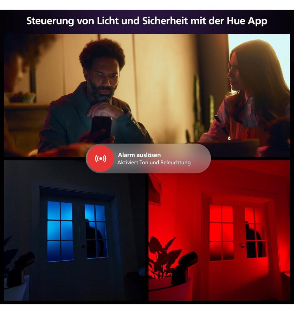 Philips Hue Flutlichtkamera