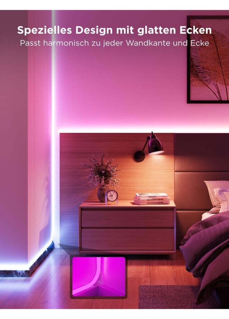 Govee Neon LED Strip für Sockelleiste 5m