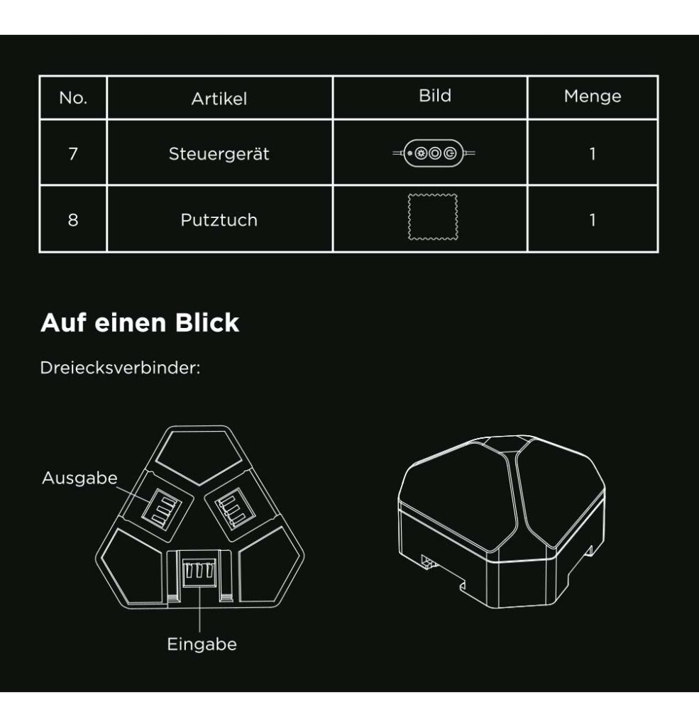 Montageanleitung für Govee x EVANGELION Wall Light H6063A