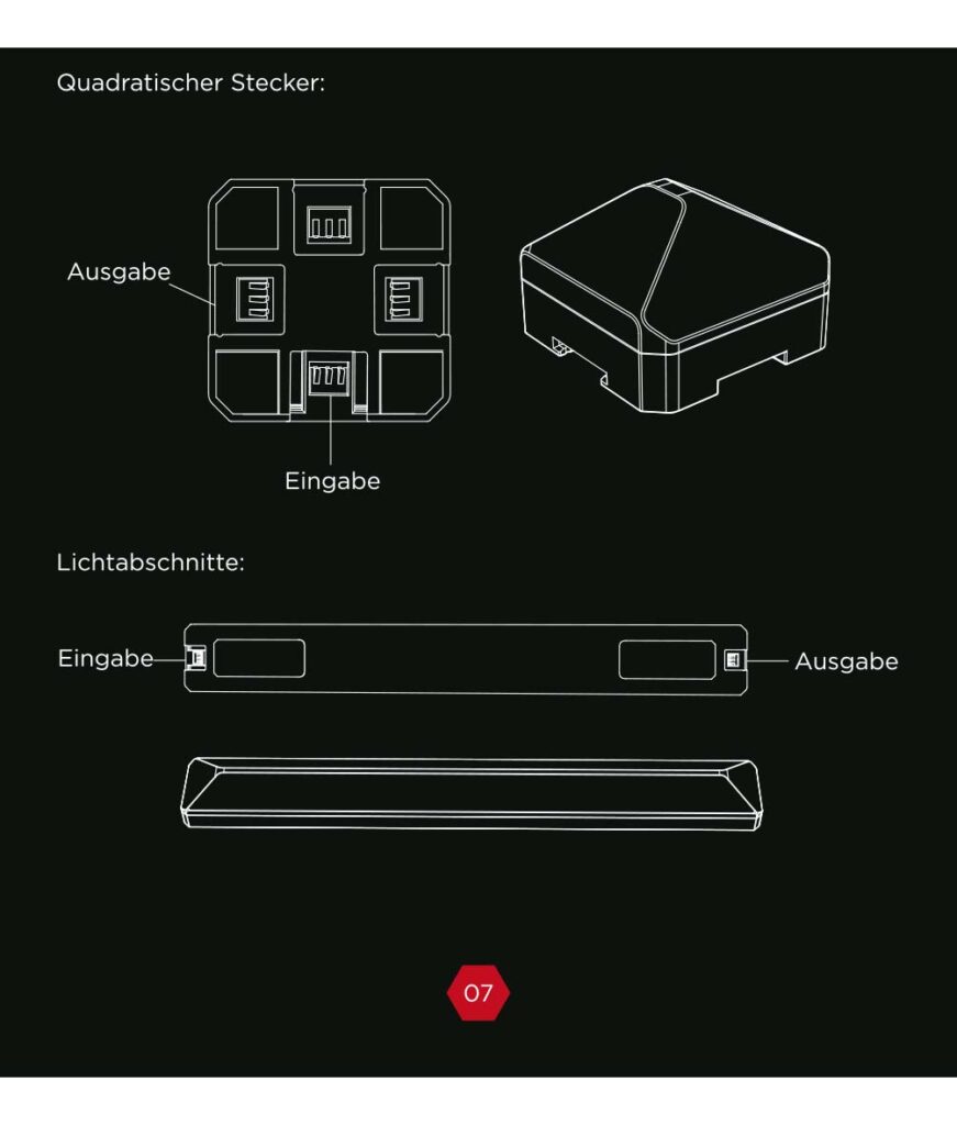 Montageanleitung für Govee x EVANGELION Wall Light H6063A