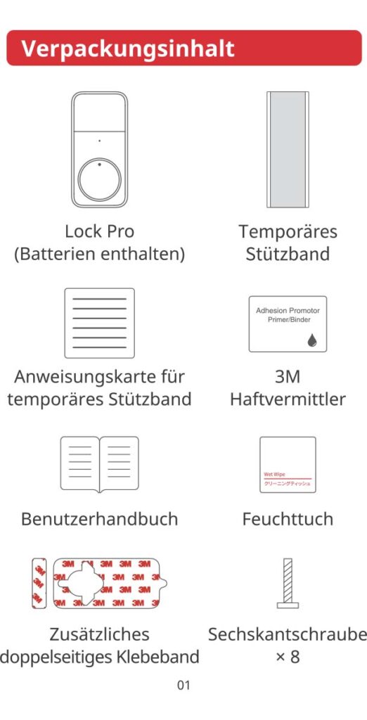 Benutzerhandbuch für SwitchBot Lock Pro WLAN