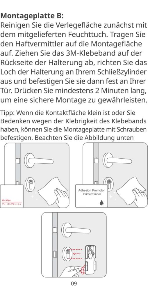 Benutzerhandbuch für SwitchBot Lock Pro WLAN