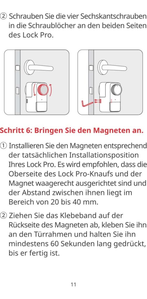 Benutzerhandbuch für SwitchBot Lock Pro WLAN