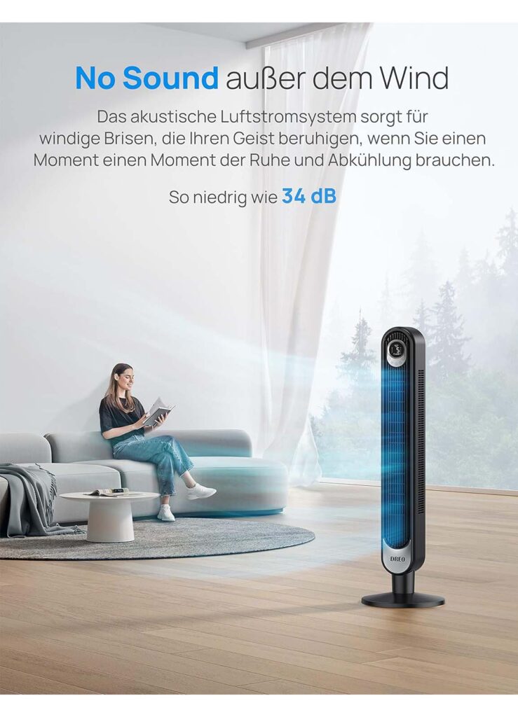 Dreo Smart Turmventilator WiFi DR-HTF001S