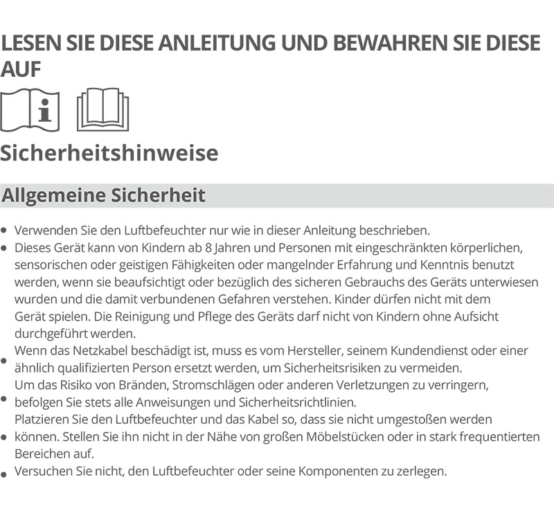 Benutzerhandbuch für GoveeLife Luftbefeuchter Govee H7140