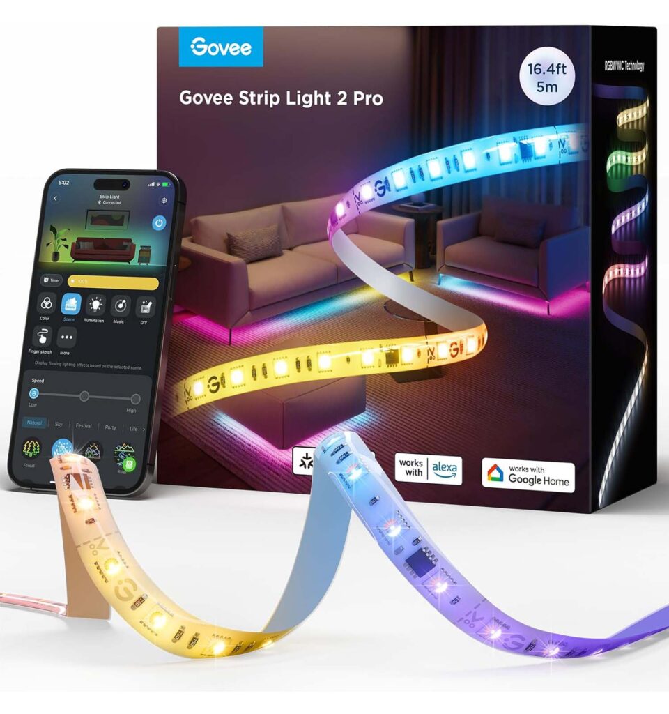 Govee Strip Light 2 Pro 5m H61F5