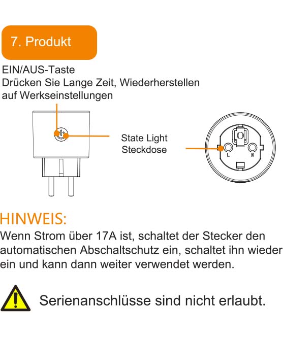 Anleitung WLAN Steckdose