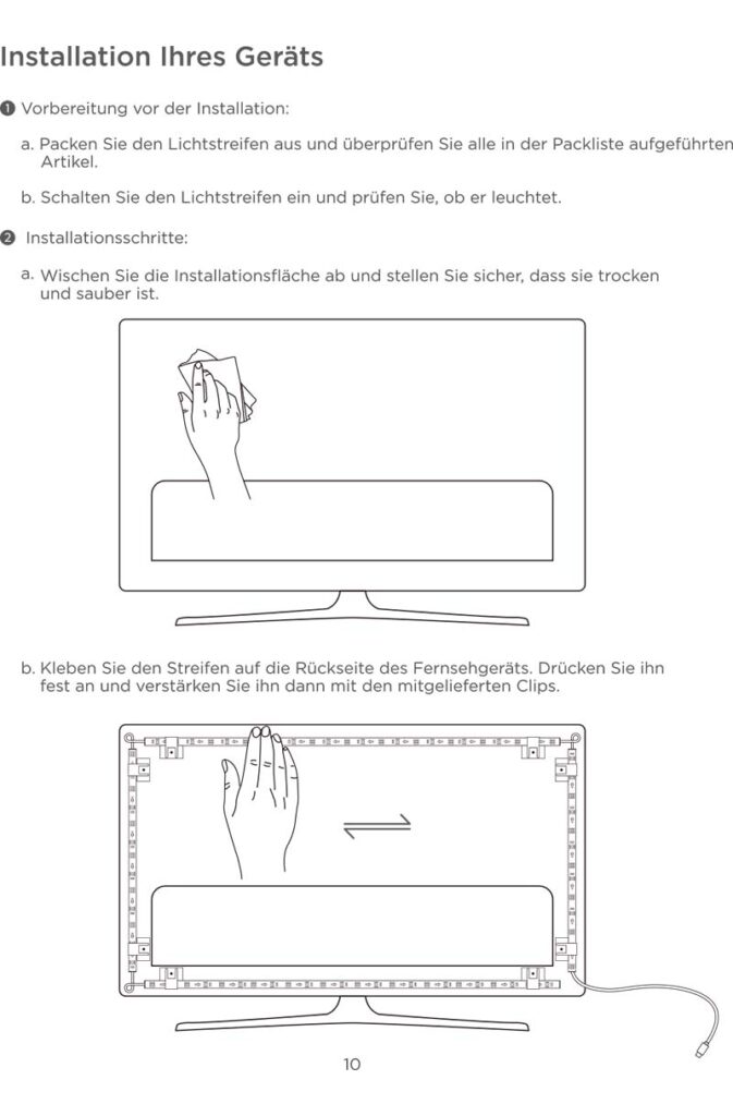 Montageanleitung für Govee AI Sync Box 2 H6604