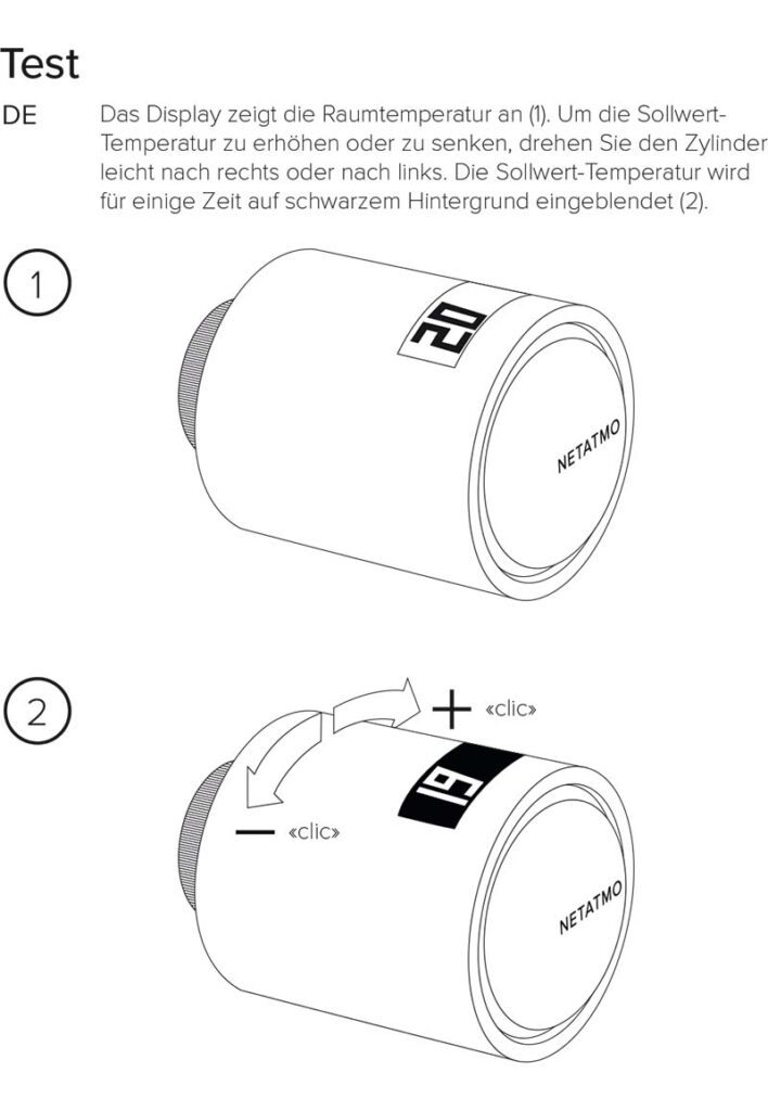 anleitung Netatmo Heizkörper Thermostat