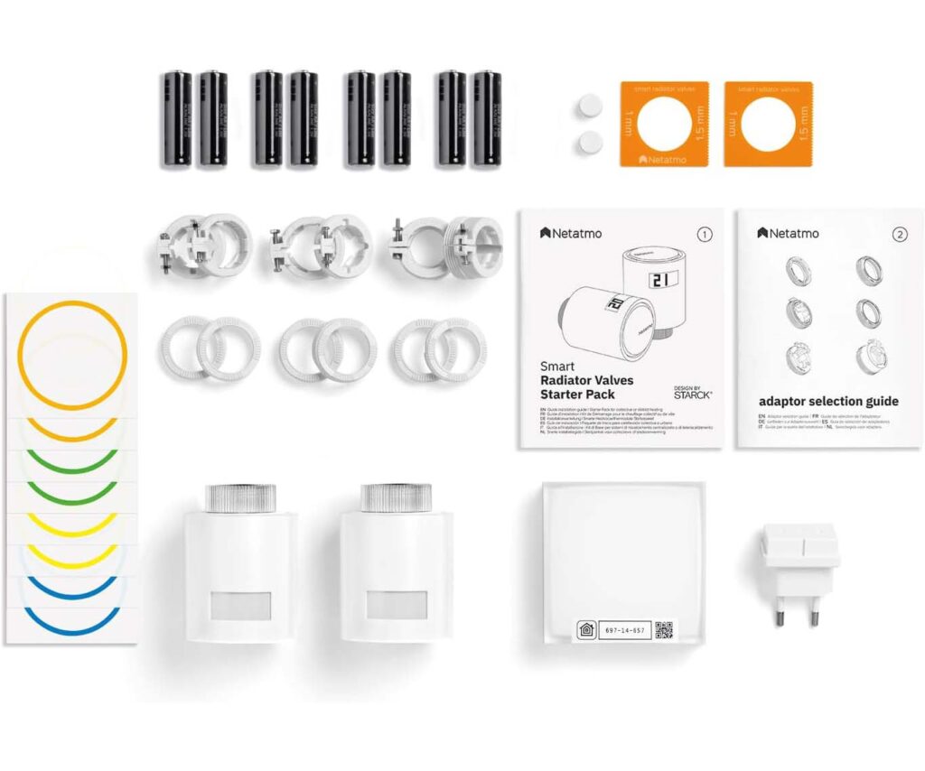 Netatmo Smarte Heizkörperthermostate Starterpaket