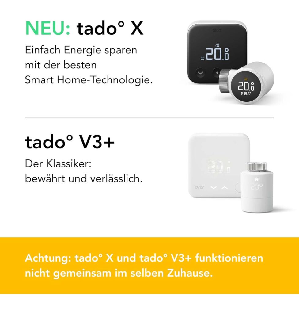 tado Smartes Heizkörperthermostat X