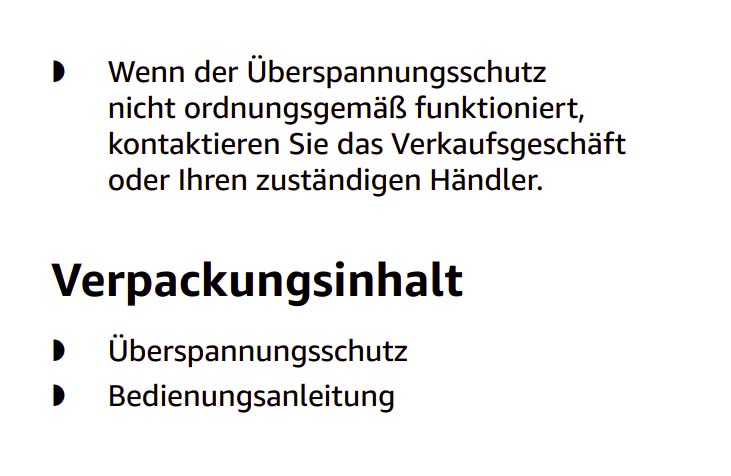 Benutzerhandbuch für Amazon Basics Mehrfachsteckdosenleiste 3-fache B0BKZBF6LD