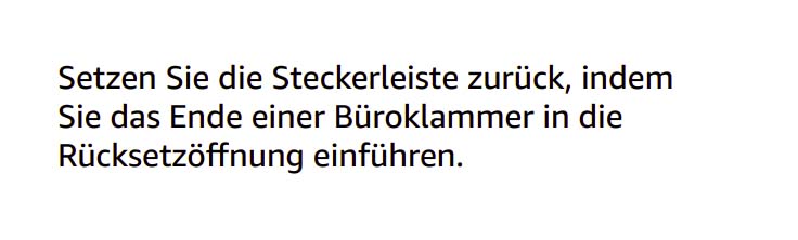 Benutzerhandbuch für Amazon Basics Mehrfachsteckdosenleiste 3-fache B0BKZBF6LD