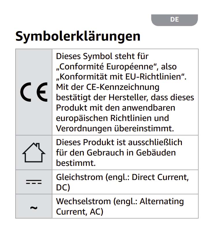 Anleitung Amazon steckdosenleiste B0BKZBF6LD