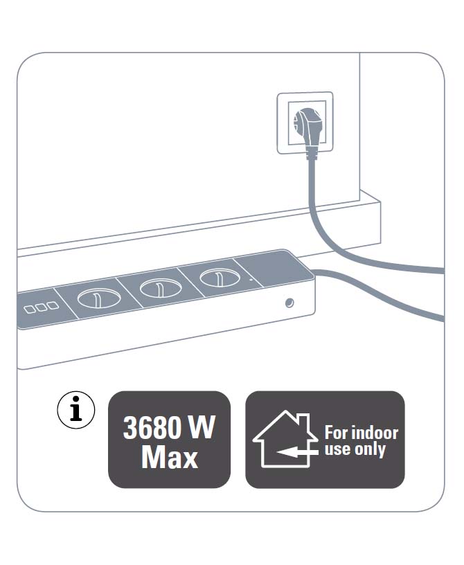 Benutzerhandbuch für Eve Energy Strip Steckdosenleiste HomeKit 20EAZ8301