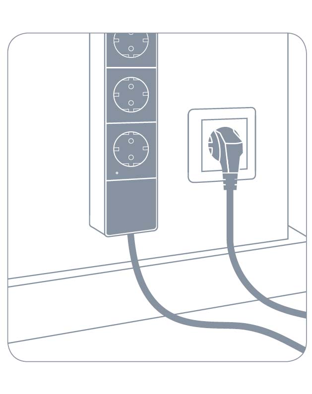 Anleitung Eve Steckdosenleiste