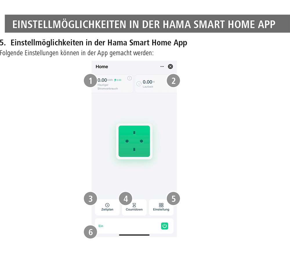 Anleitung Hama Smart Plug WiFi