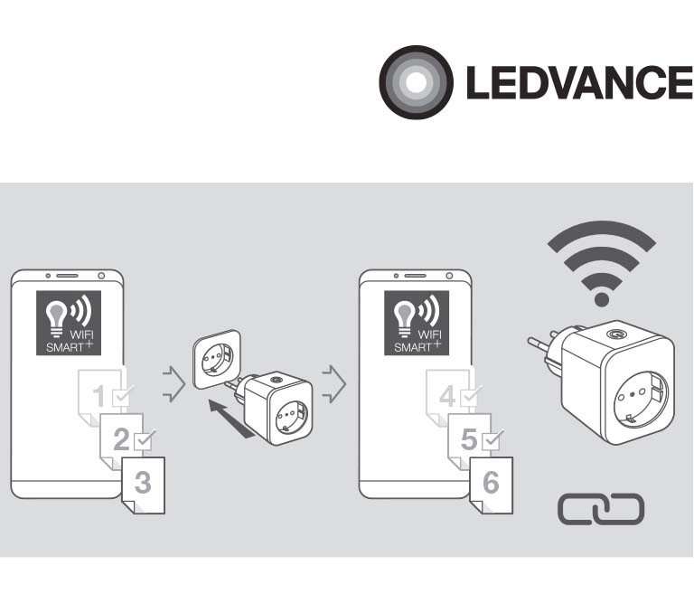 Benutzerhandbuch für LEDVANCE Smart+ WLAN Steckdose