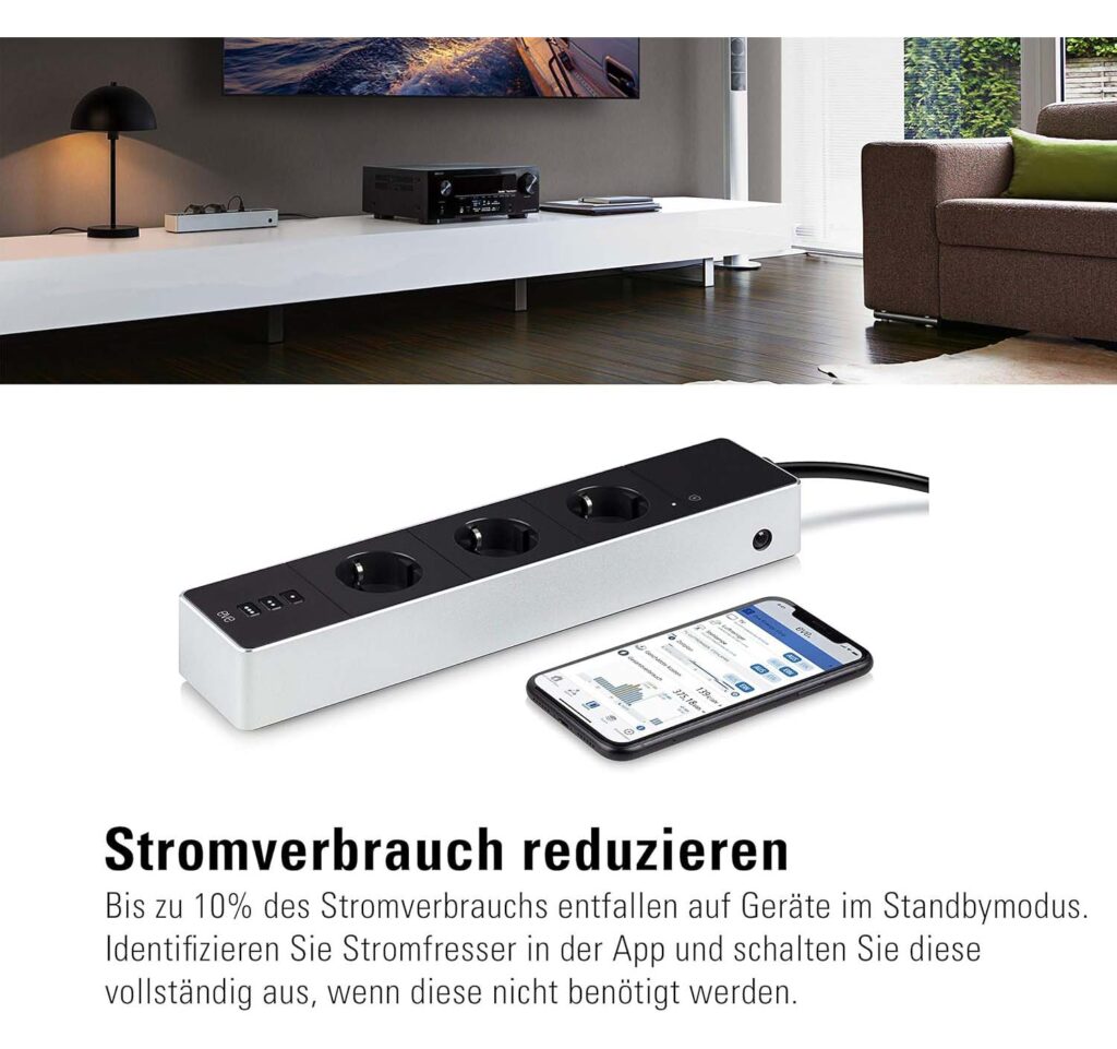 Eve Energy Strip Steckdosenleiste HomeKit 20EAZ8301