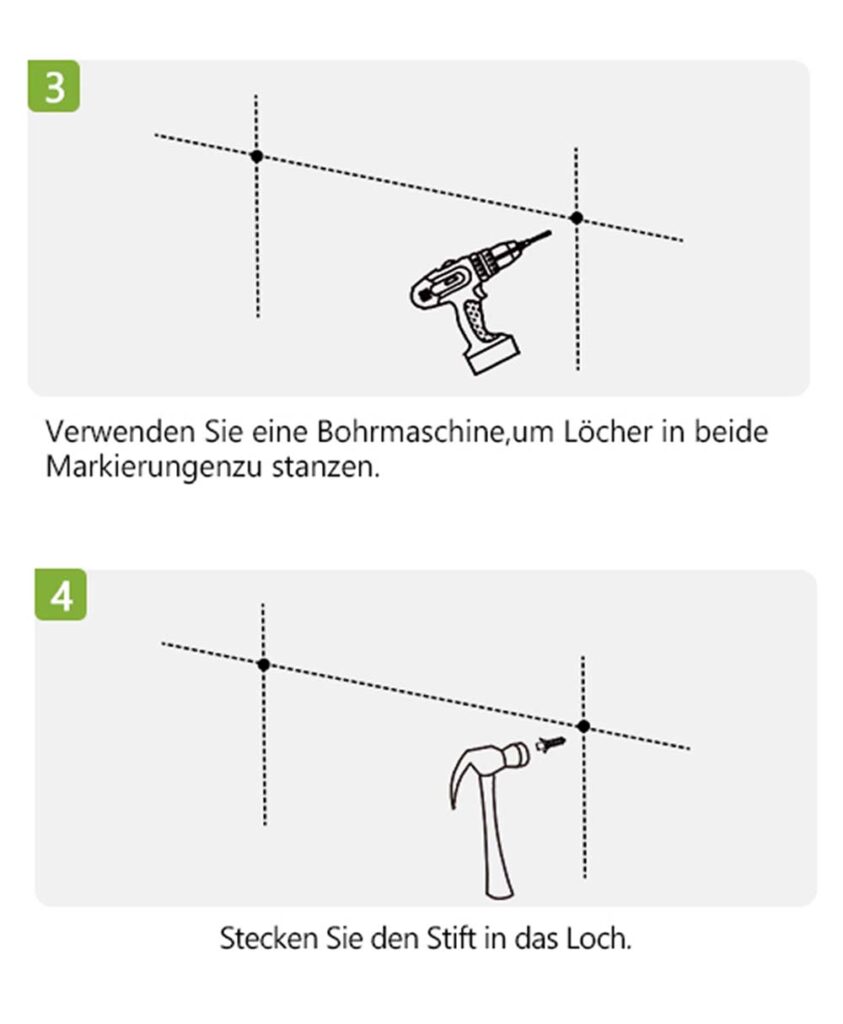 Montageanleitung für SAFIELINA Badspiegel mit Beleuchtung