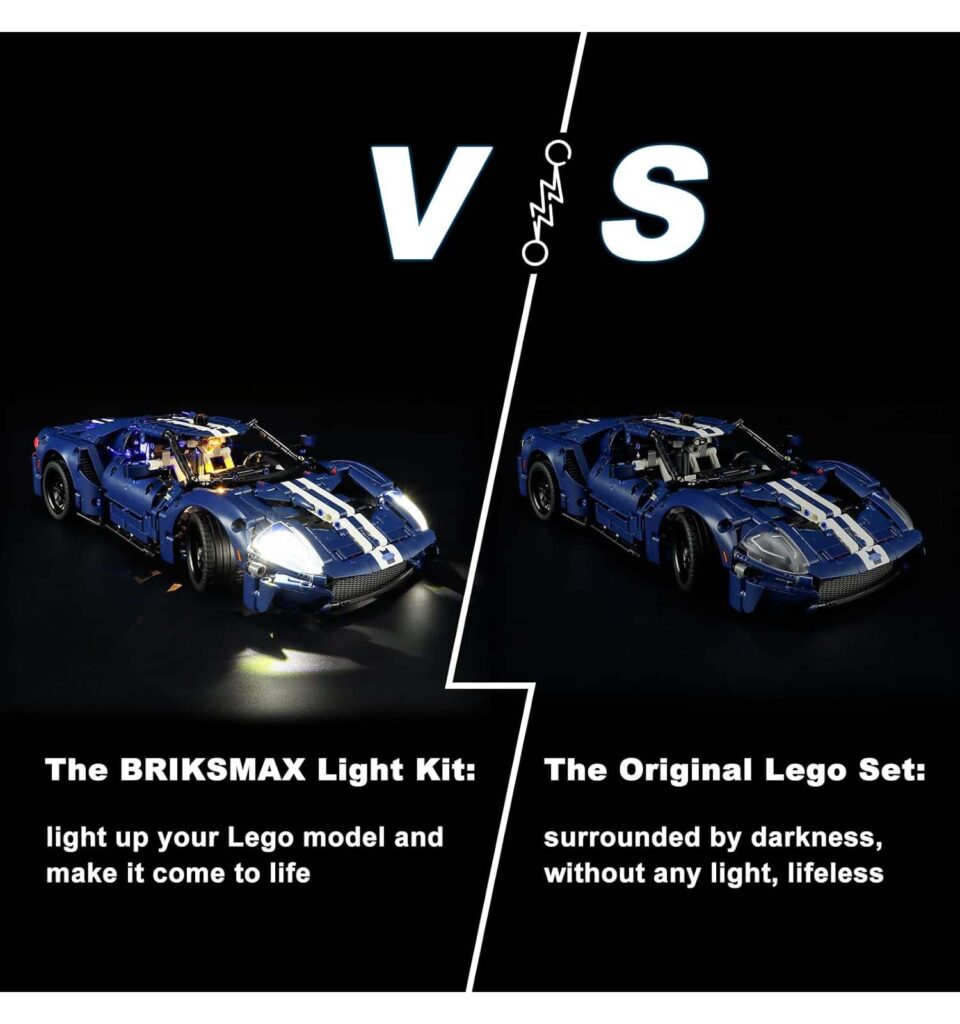 Led Licht für Lego Ford GT 2022