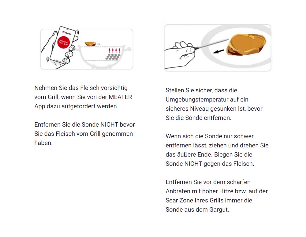 anleitung MEATER Bratenthermometer