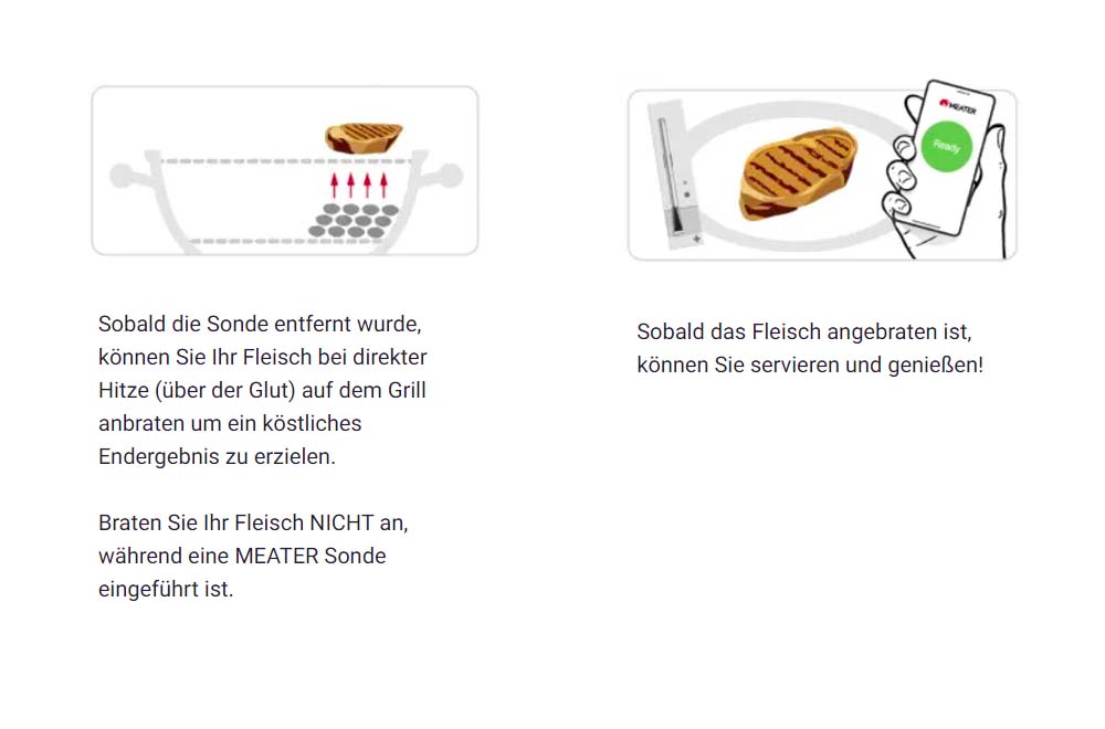 anleitung MEATER Bratenthermometer