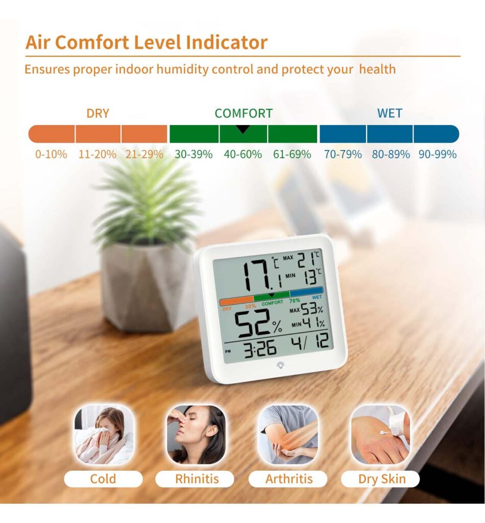 NOKLEAD Digital Thermo-Hygrometer